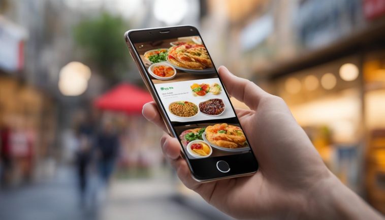 Mobile-friendly food eCommerce