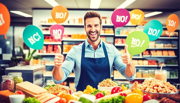 Return or not policies for home-based food business